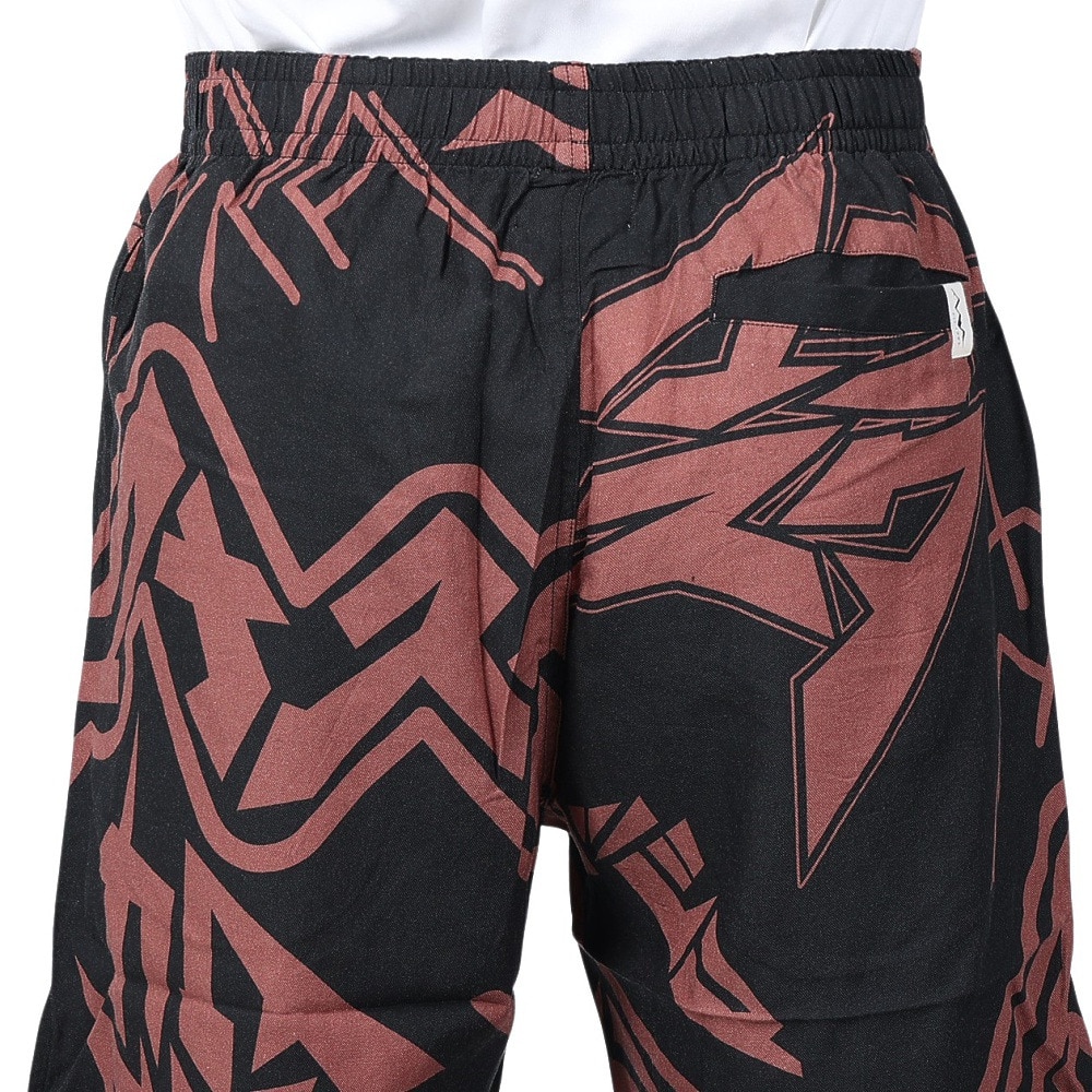 マナスタッシュ（MANASTASH）（メンズ）カタカナ MANALOHA ショーツ 792-4113008 BLACK