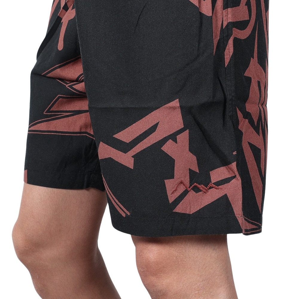 マナスタッシュ（MANASTASH）（メンズ）カタカナ MANALOHA ショーツ 792-4113008 BLACK