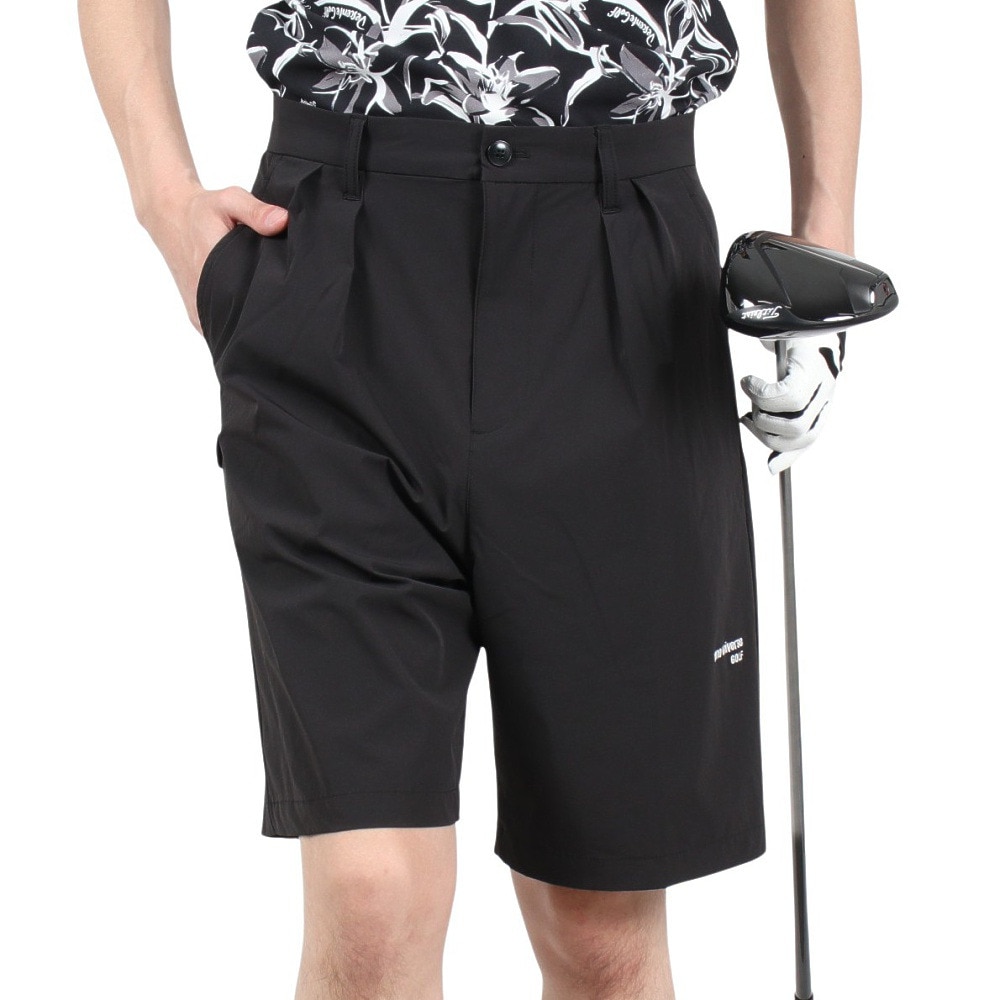 ナノユニバースゴルフ（NANO universe GOLF）（メンズ）アクションストレッチタックショートパンツ 030-4133101-010