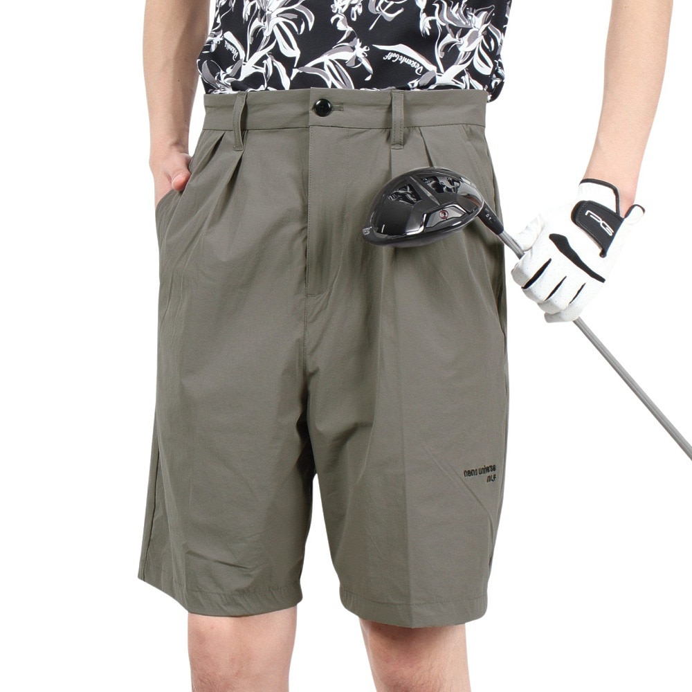 ナノユニバースゴルフ（NANO universe GOLF）（メンズ）アクションストレッチタックショートパンツ 030-4133101-020
