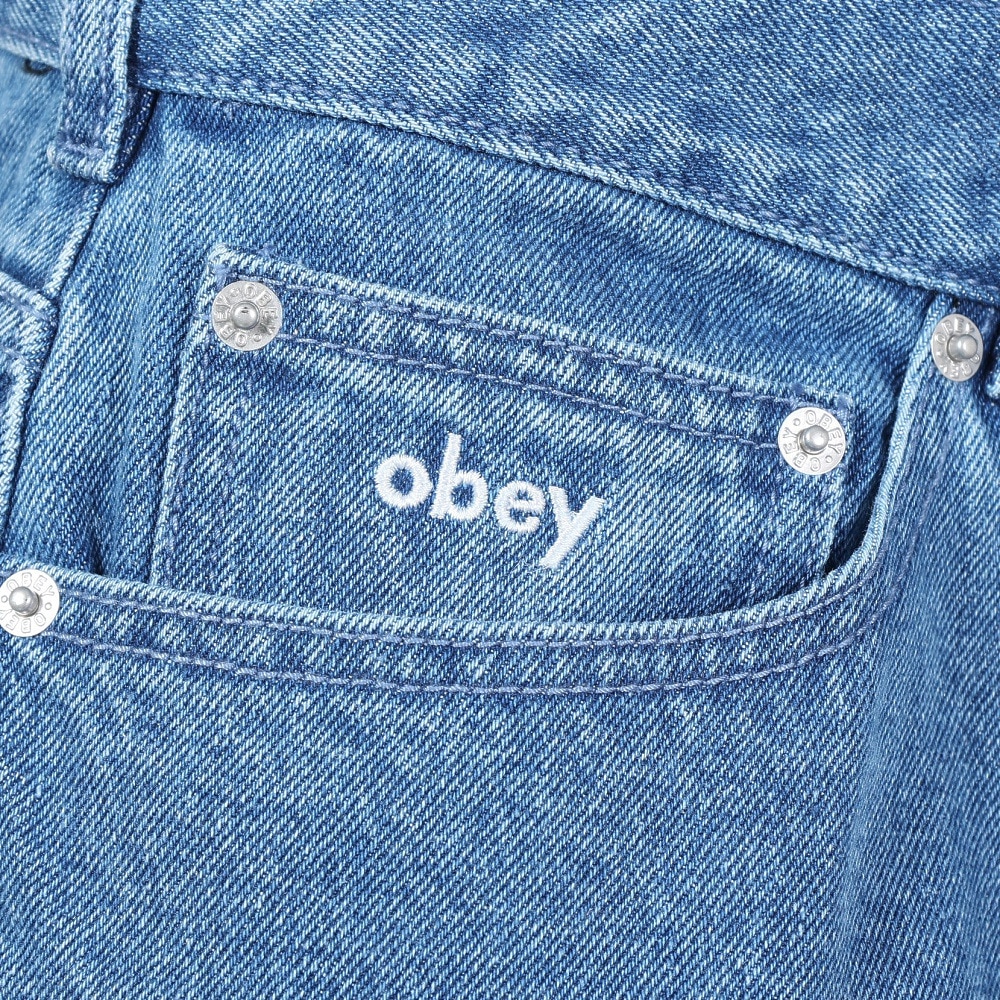 オベイ（OBEY）（メンズ）BIGWIG BAGGY DENIM ショートパンツ 172100090LINO24P