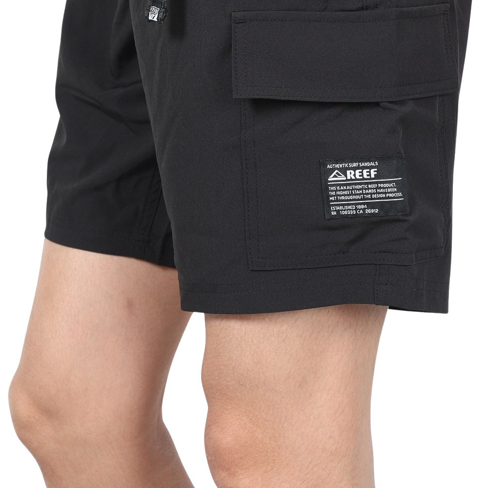 リーフ（REEF）（メンズ）BAJA カーゴ ショーツ RFWKM2407-BLK
