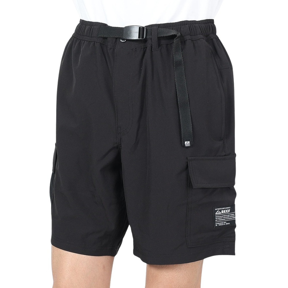 リーフ（REEF）（メンズ）BAJA カーゴ ショーツ RFWKM2407-BLK