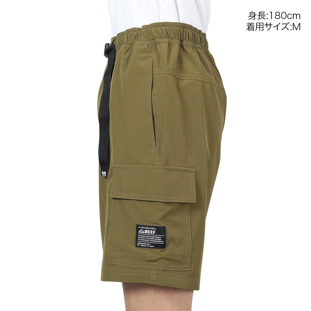 リーフ（REEF）（メンズ）BAJA カーゴ ショーツ RFWKM2407-OLV