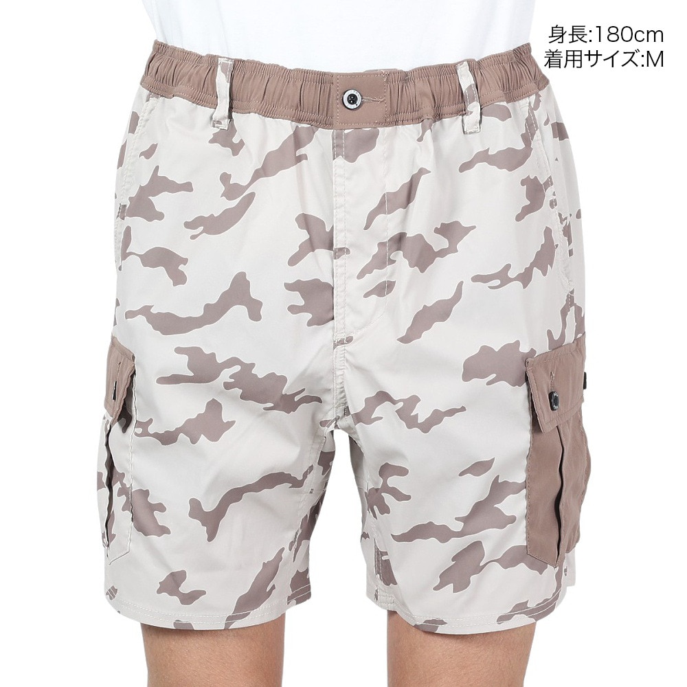 リーフ（REEF）（メンズ）CAMO カーゴ ショーツ RFWSM2405-BEG
