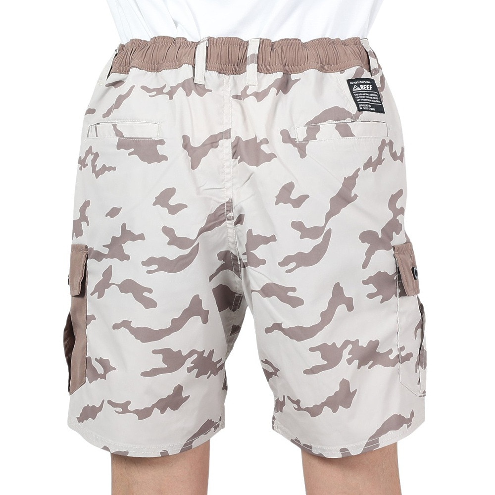 リーフ（REEF）（メンズ）CAMO カーゴ ショーツ RFWSM2405-BEG