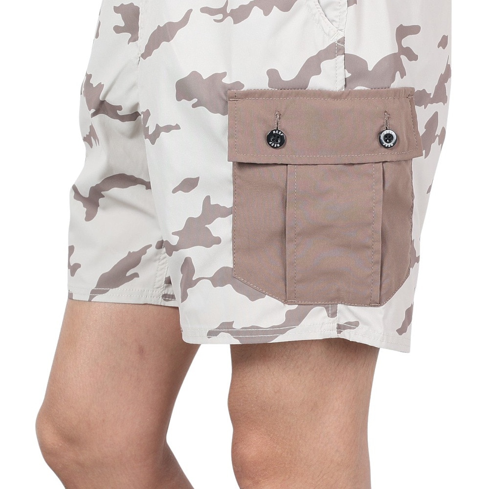 リーフ（REEF）（メンズ）CAMO カーゴ ショーツ RFWSM2405-BEG