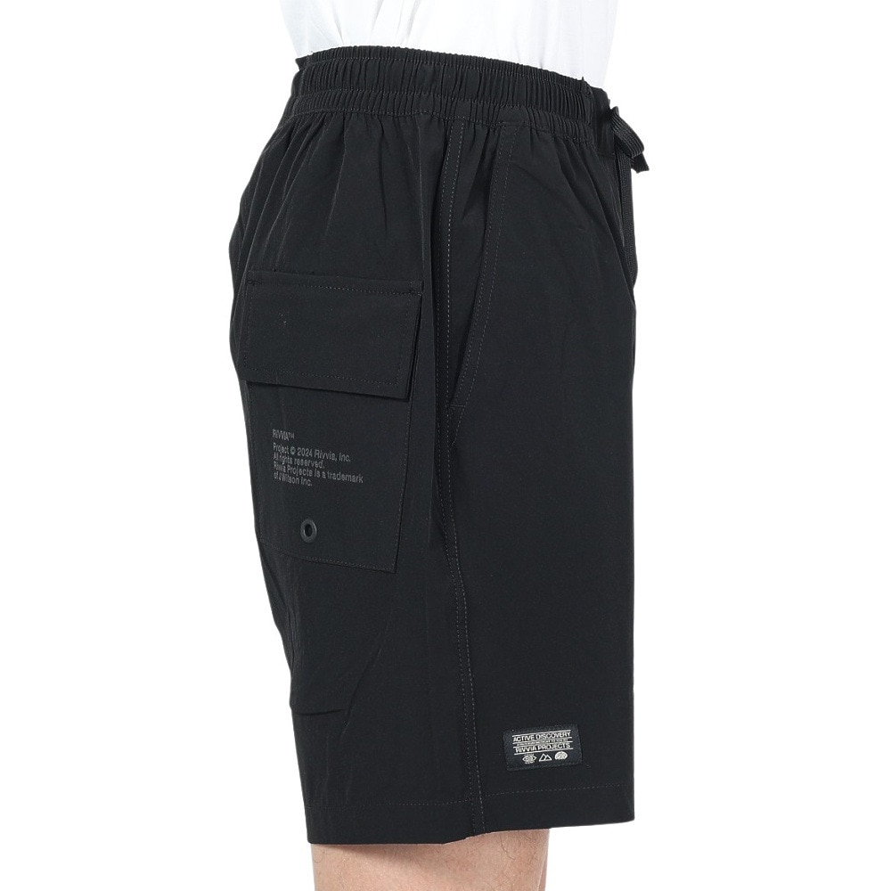 リヴィアプロジェクツ（Rivvia Projectu）（メンズ）DAILY RIDE ショートパンツ RBO-24101-BLK