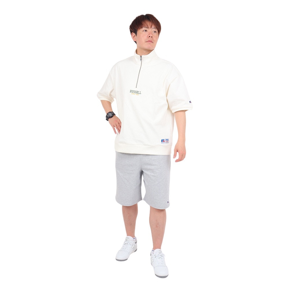 ラッセル（RUSSELL）（メンズ）ProCotton ショートパンツ RBM24S0008 MGRY