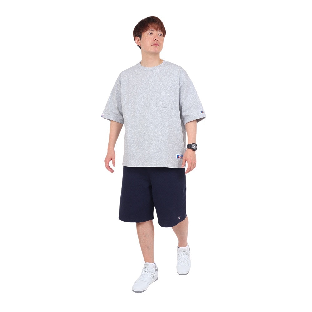 ラッセル（RUSSELL）（メンズ）ProCotton ショートパンツ RBM24S0008 NVY