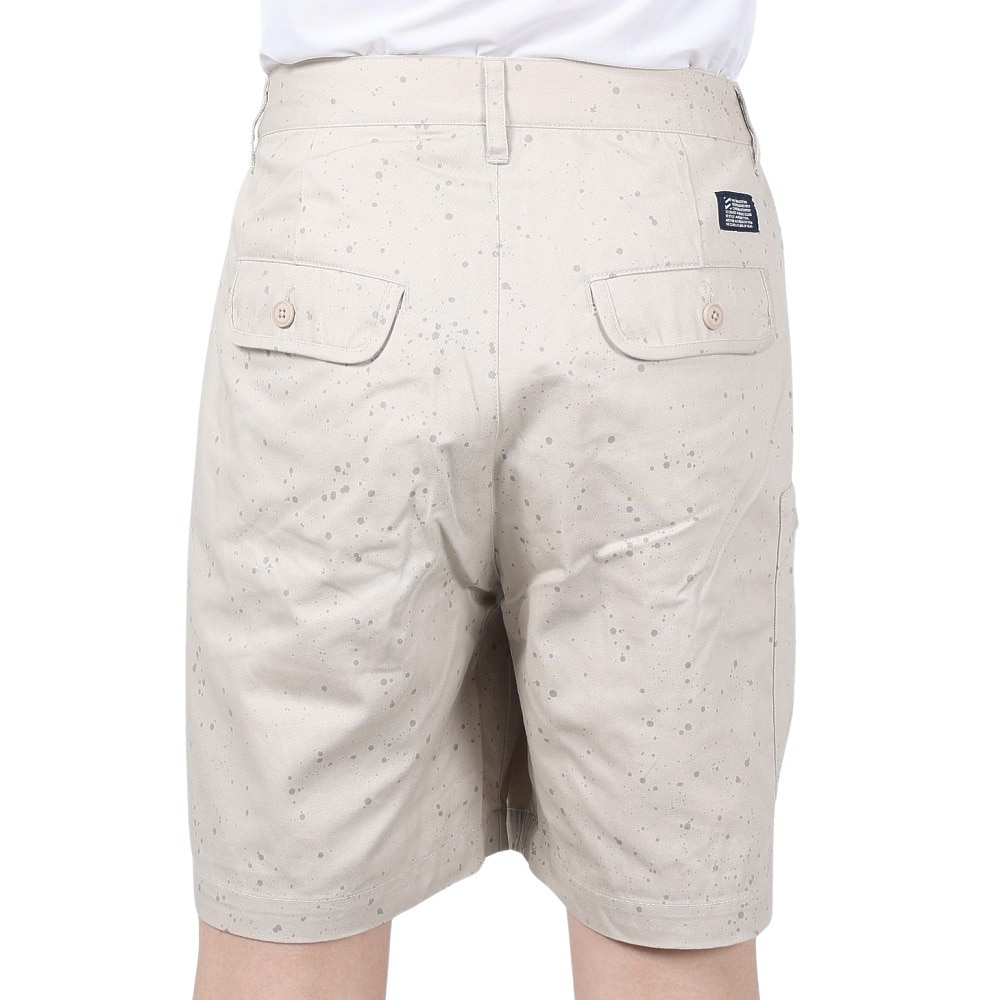 サイラス（SILAS）（メンズ）ショートパンツ SPUTTERING SHORTS 110242031003-BEIGE