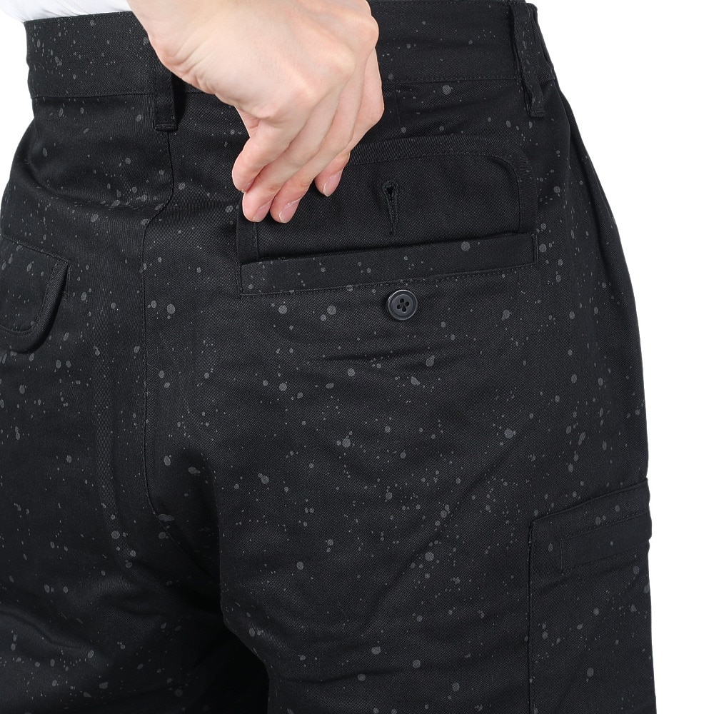 サイラス（SILAS）（メンズ）ショートパンツ SPUTTERING SHORTS 110242031003-BLACK