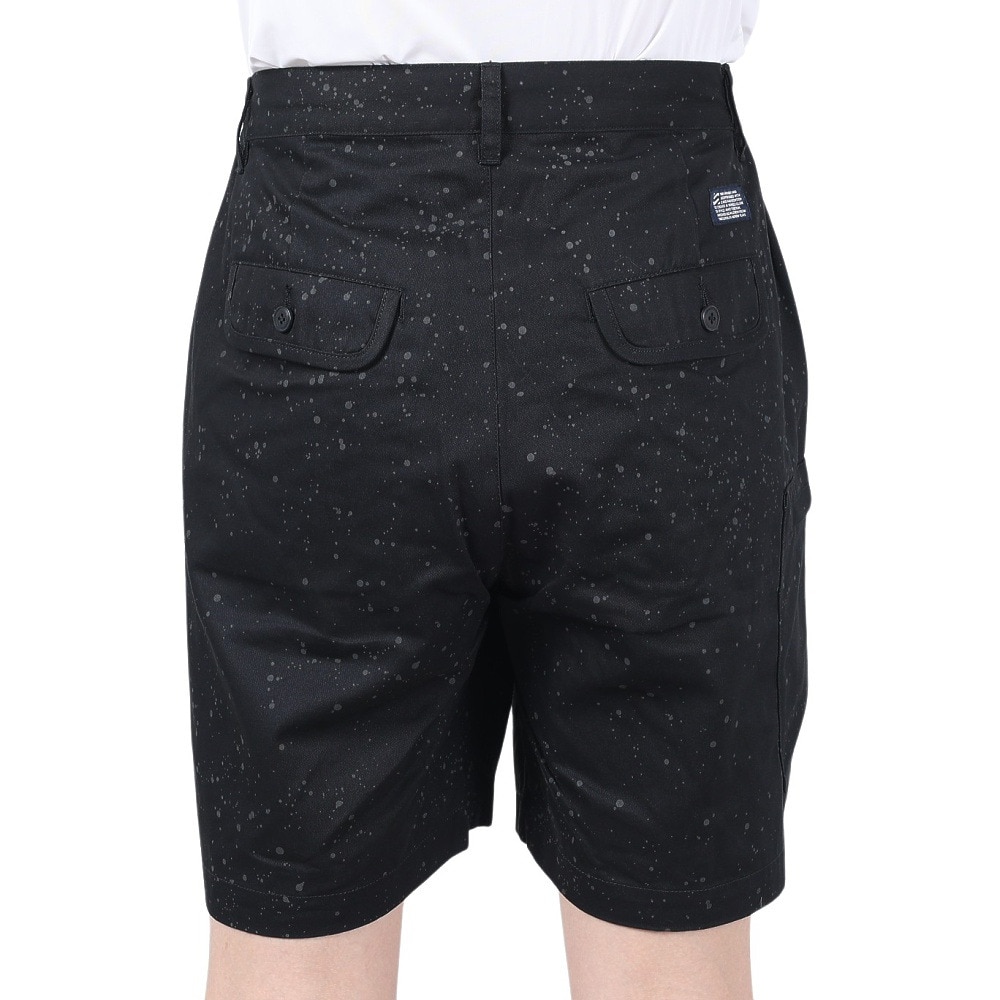 サイラス（SILAS）（メンズ）ショートパンツ SPUTTERING SHORTS 110242031003-BLACK