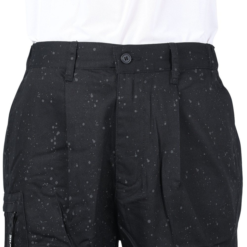 サイラス（SILAS）（メンズ）ショートパンツ SPUTTERING SHORTS 110242031003-BLACK