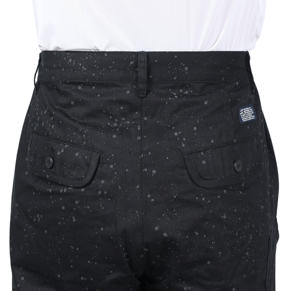 サイラス（SILAS）（メンズ）ショートパンツ SPUTTERING SHORTS 110242031003-BLACK