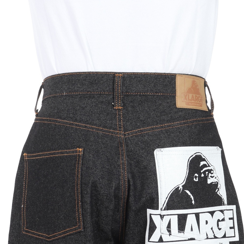 エクストララージ（XLARGE）（メンズ）OG デニム ショート パンツ 101242031002-BLACK