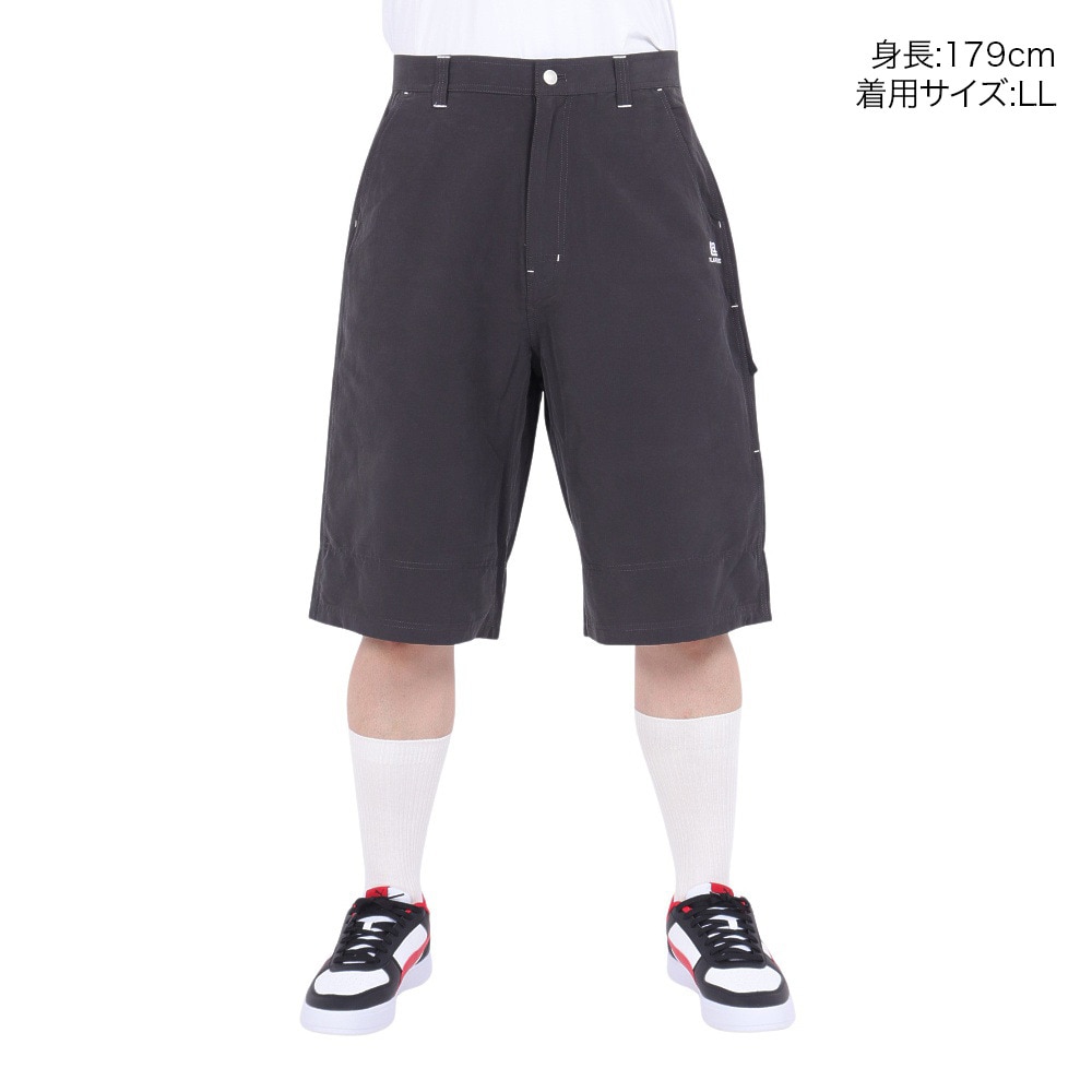 エクストララージ（XLARGE）（メンズ、レディース）サイドポケット ショートパンツ 101242031012-BLACK