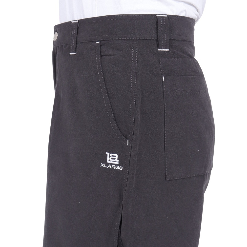 エクストララージ（XLARGE）（メンズ、レディース）サイドポケット ショートパンツ 101242031012-BLACK