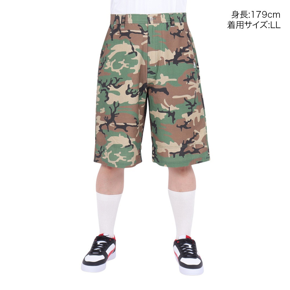 エクストララージ（XLARGE）（メンズ、レディース）サイドポケット ショートパンツ 101242031012-CAMO