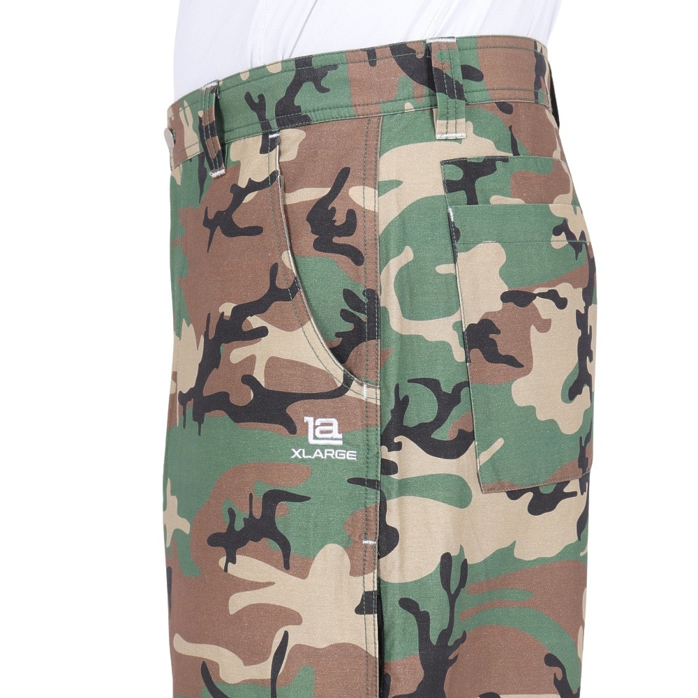 エクストララージ（XLARGE）（メンズ、レディース）サイドポケット ショートパンツ 101242031012-CAMO