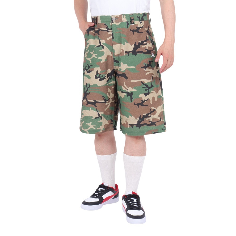 エクストララージ（XLARGE）（メンズ、レディース）サイドポケット ショートパンツ 101242031012-CAMO