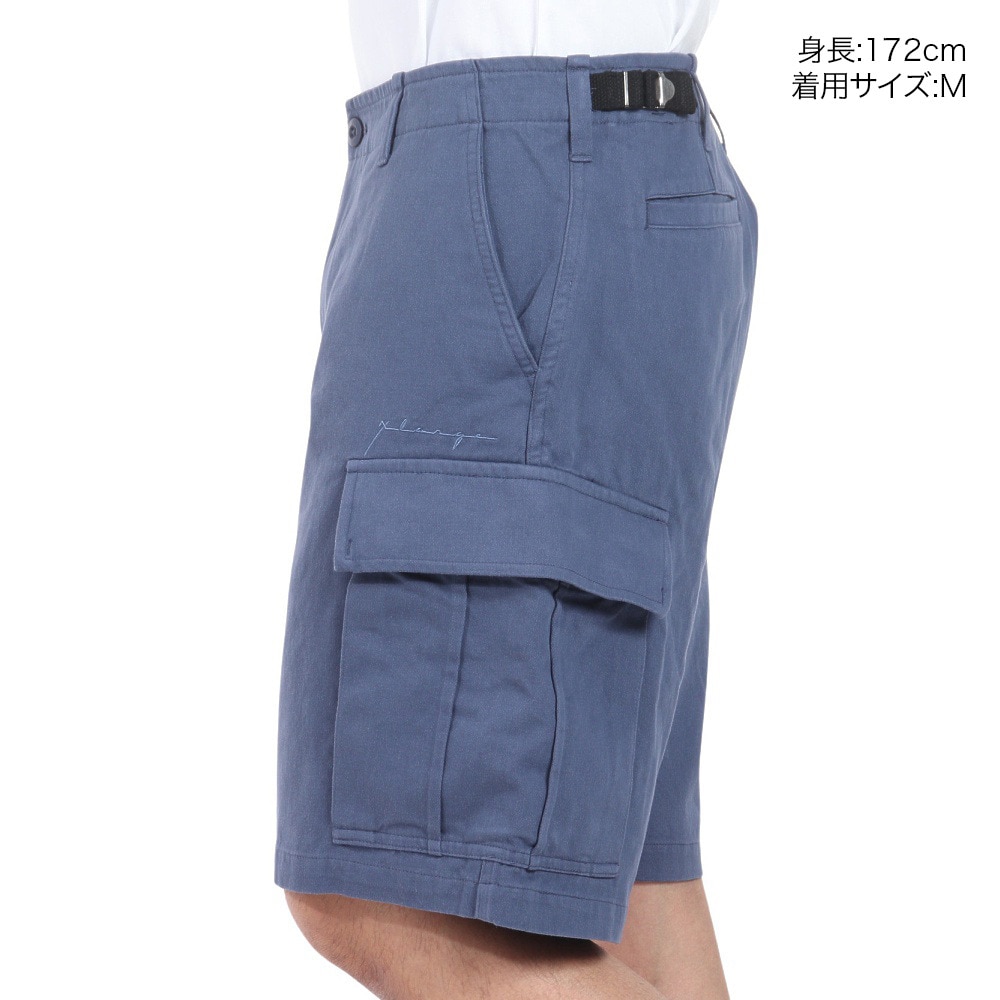 エクストララージ（XLARGE）（メンズ）EMBROIDERED ロゴ カーゴ ショートパンツ 101242031014-BLUE