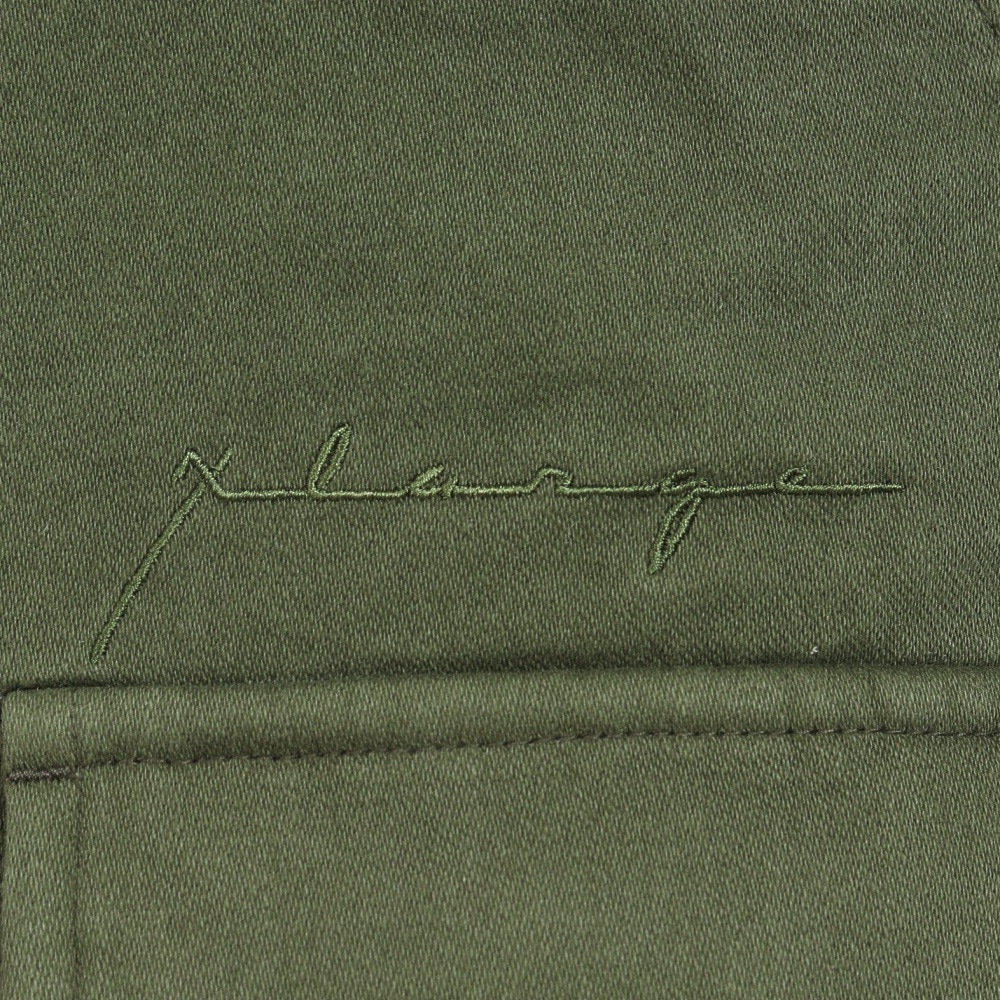 エクストララージ（XLARGE）（メンズ）EMBROIDERED ロゴ カーゴ ショートパンツ 101242031014-OLIVE