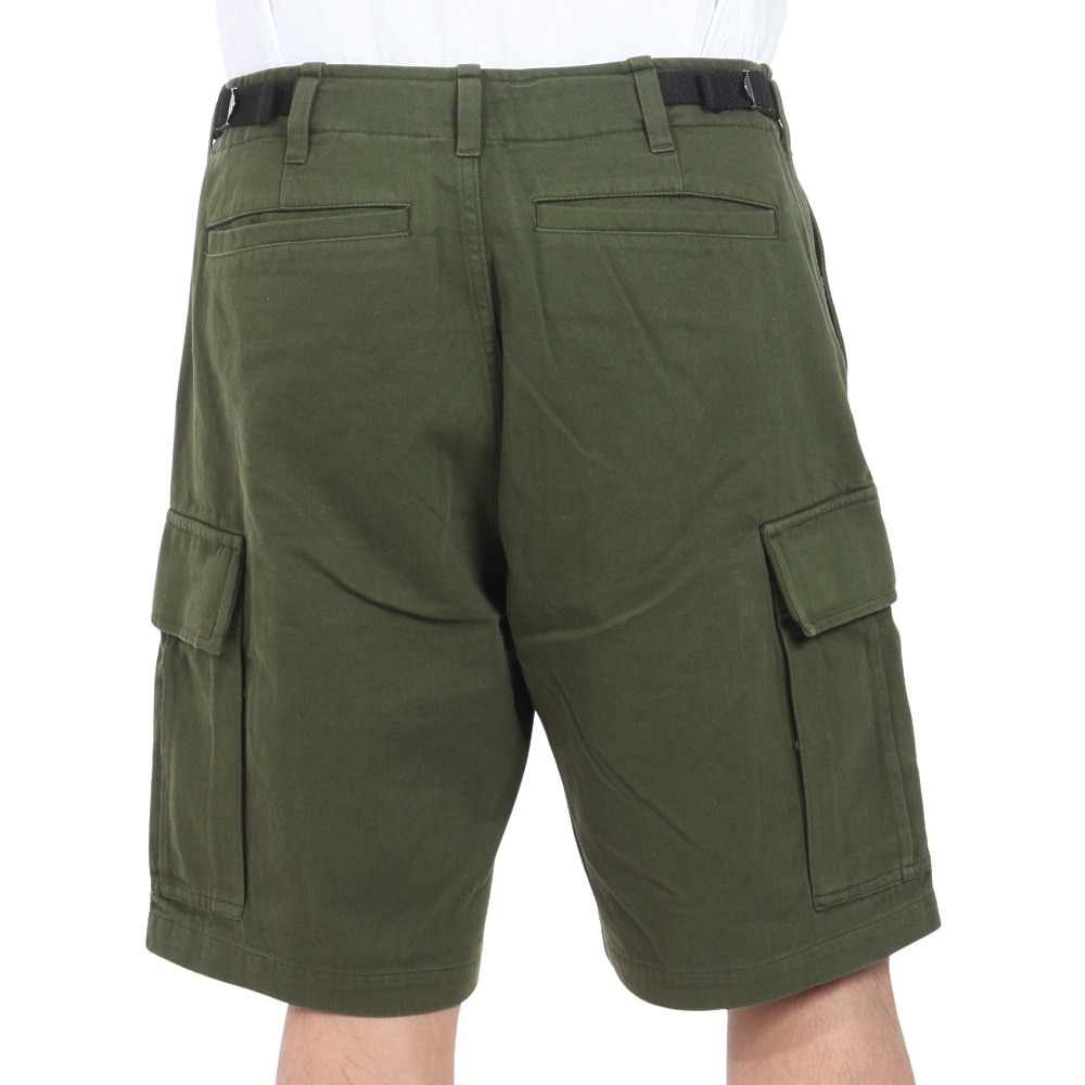 エクストララージ（XLARGE）（メンズ）EMBROIDERED ロゴ カーゴ ショートパンツ 101242031014-OLIVE