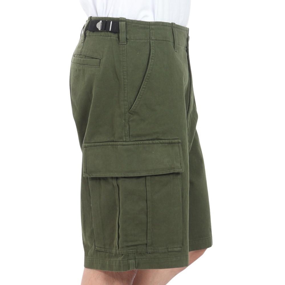 エクストララージ（XLARGE）（メンズ）EMBROIDERED ロゴ カーゴ ショートパンツ 101242031014-OLIVE