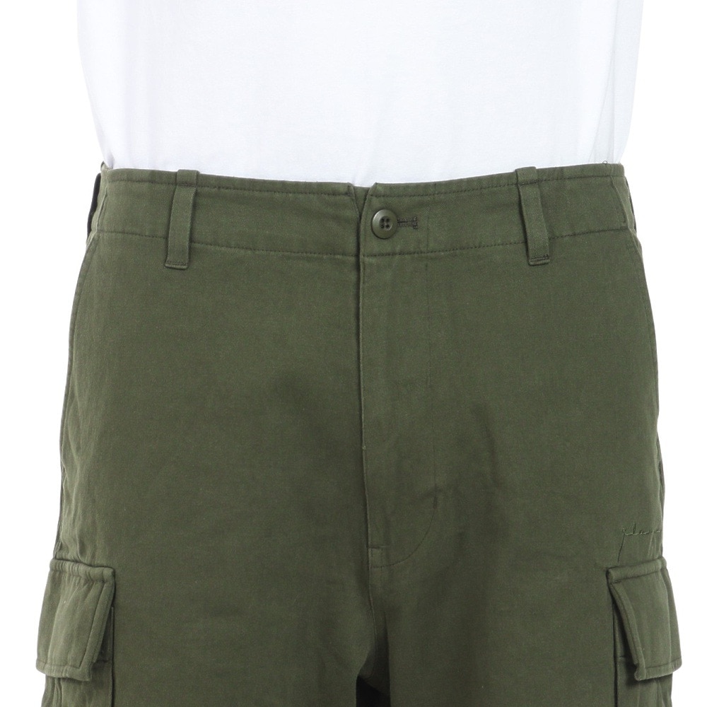 エクストララージ（XLARGE）（メンズ）EMBROIDERED ロゴ カーゴ ショートパンツ 101242031014-OLIVE
