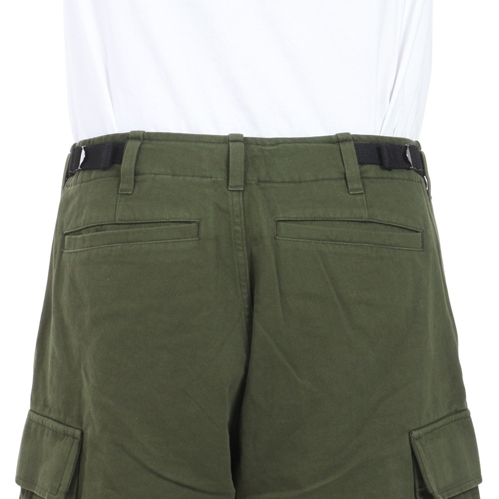 エクストララージ（XLARGE）（メンズ）EMBROIDERED ロゴ カーゴ ショートパンツ 101242031014-OLIVE
