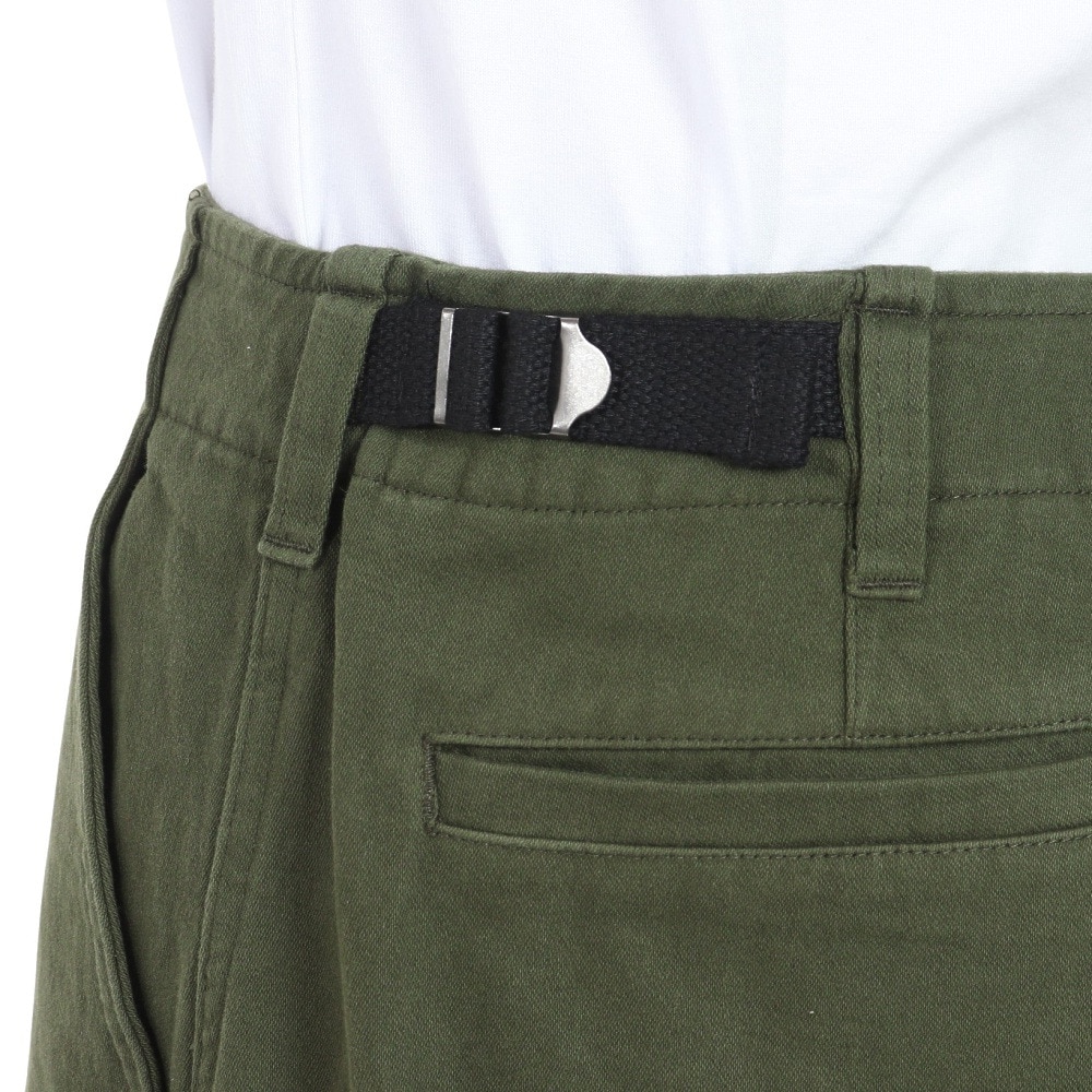 エクストララージ（XLARGE）（メンズ）EMBROIDERED ロゴ カーゴ ショートパンツ 101242031014-OLIVE