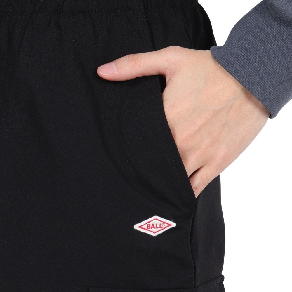 BALL（BALL）（メンズ）ストレッチ 天竺カーゴ ショートパンツ 54503-BLK