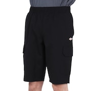 (メンズ)ストレッチ 天竺カーゴ ショートパンツ 54503-BLK
