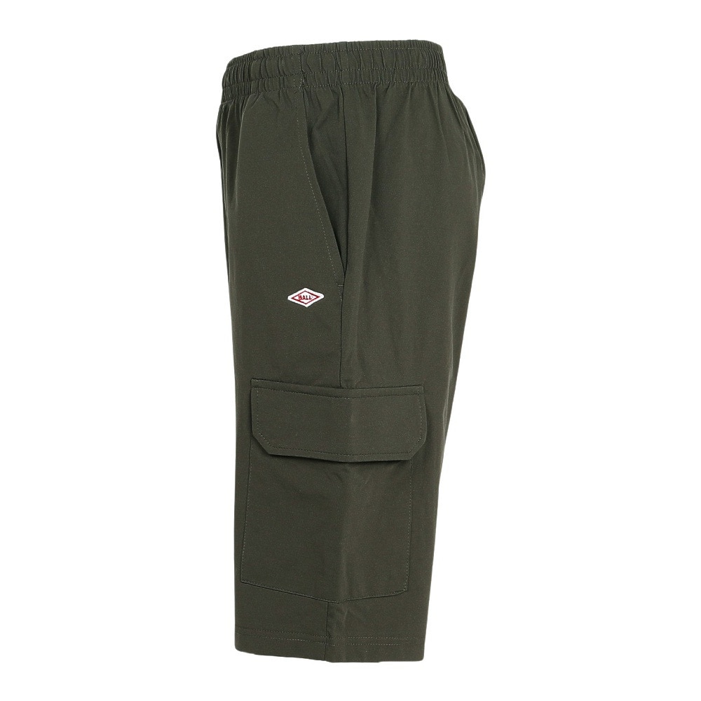 BALL（BALL）（メンズ）ストレッチ 天竺カーゴ ショートパンツ 54503-KHK