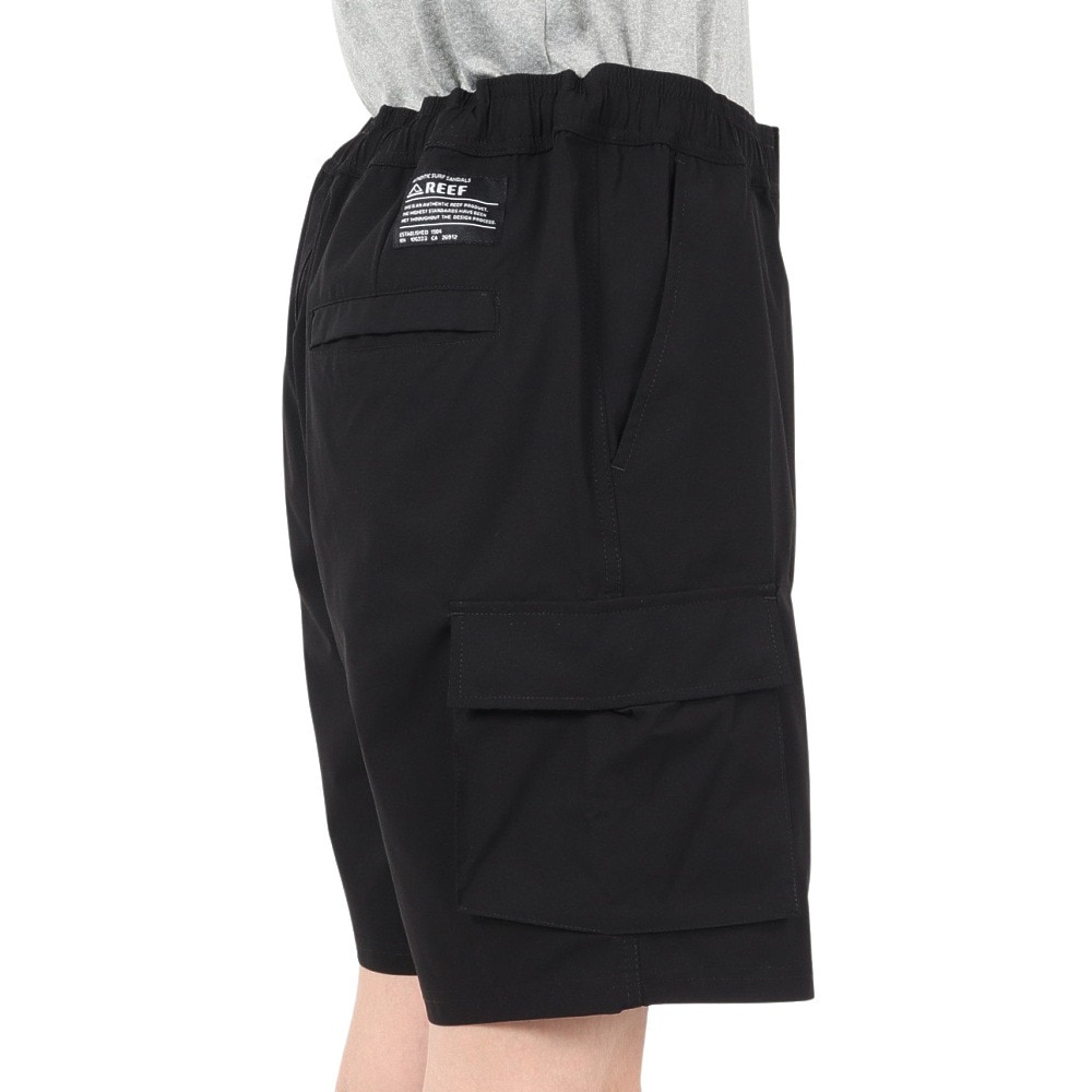 リーフ（REEF）（メンズ）BAJA DRY カーゴショーツ RFWKM2501-BLK