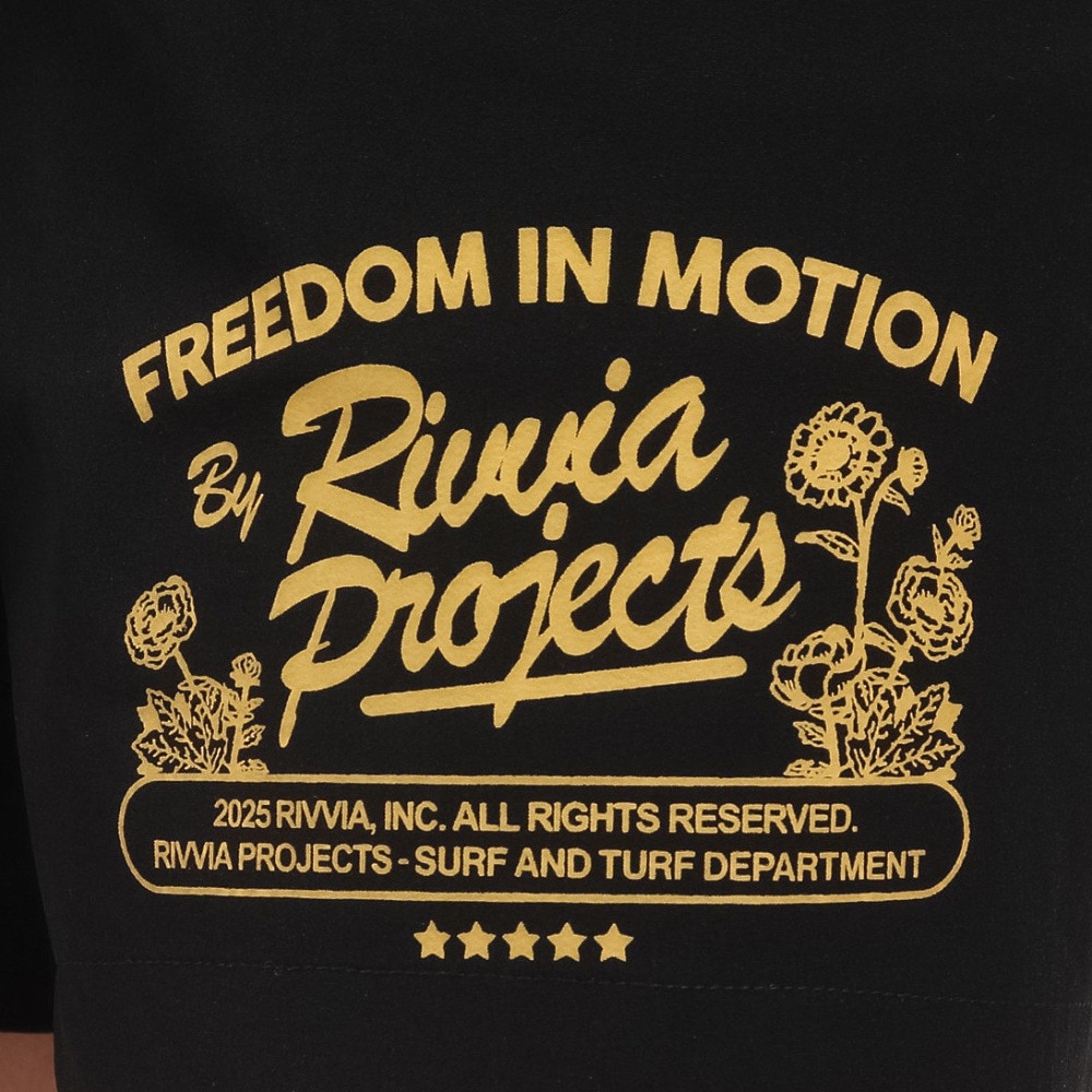 リヴィアプロジェクツ（Rivvia Projects）（メンズ）DAILY RIDE FIVE STAR ショーツ RBO-25211-BLK