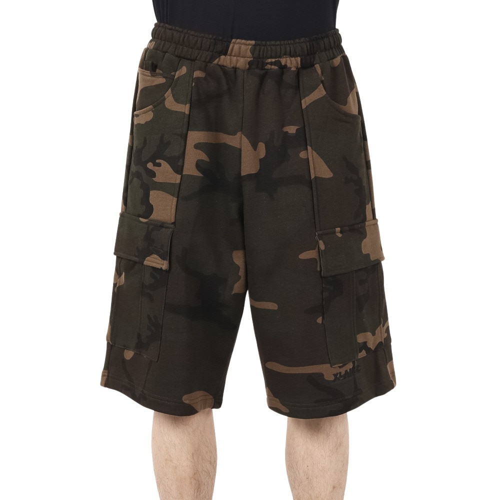 エクストララージ（XLARGE）（メンズ）スウェット カーゴ ショートパンツ 101252031006-CAMO