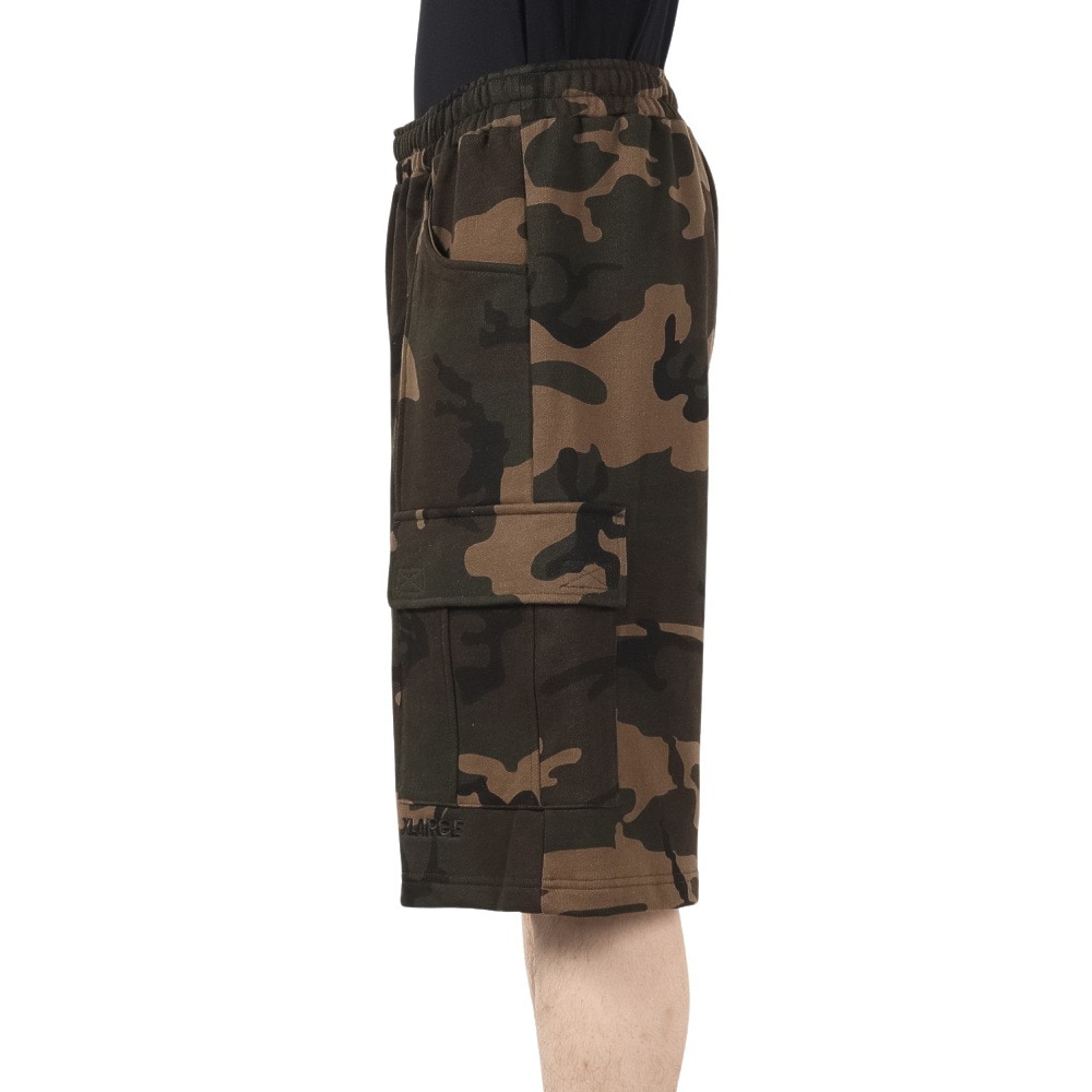 エクストララージ（XLARGE）（メンズ）スウェット カーゴ ショートパンツ 101252031006-CAMO