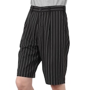 (メンズ)ストライプ DRESS ショートパンツ 101252031009-BLACK