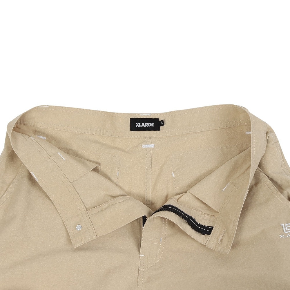 エクストララージ（XLARGE）（メンズ）サイドポケット ショートパンツ 101252031011-BEIGE