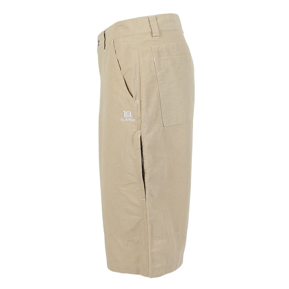 エクストララージ（XLARGE）（メンズ）サイドポケット ショートパンツ 101252031011-BEIGE