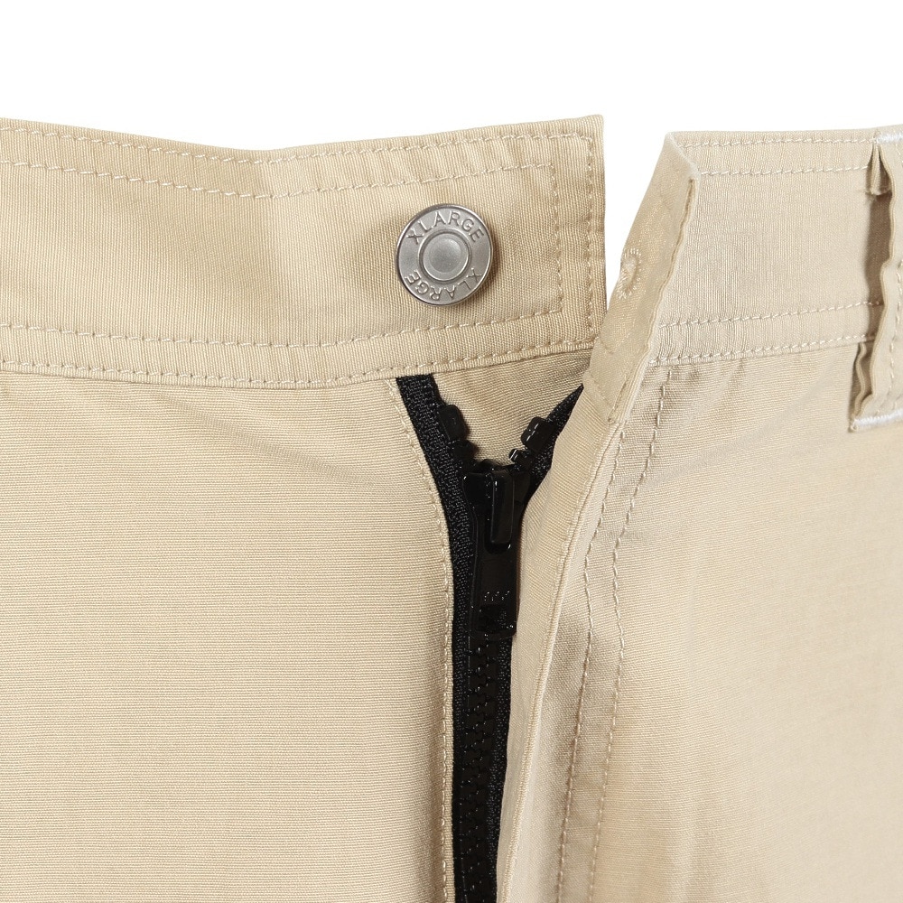 エクストララージ（XLARGE）（メンズ）サイドポケット ショートパンツ 101252031011-BEIGE