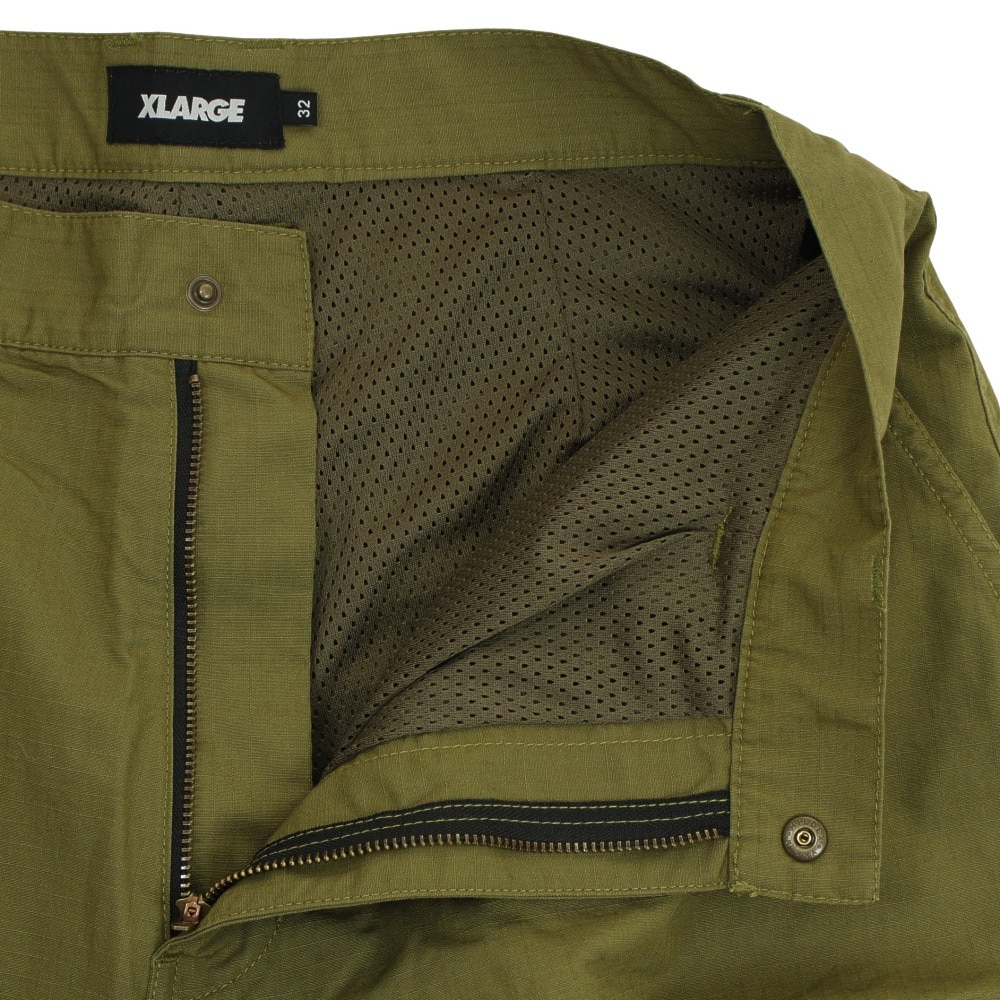 エクストララージ（XLARGE）（メンズ）MILITARY RIPSTOP パンツ 101221031008-OLIVE