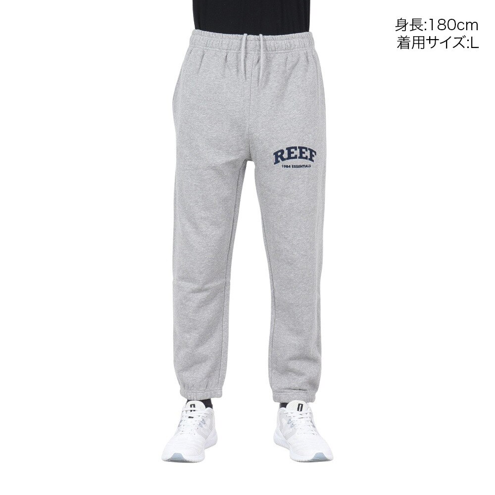 リーフ（REEF）（メンズ）スウェットパンツ WIDE RFPTM2210-H.GRY