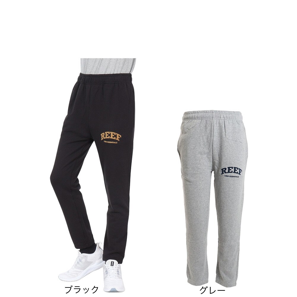 リーフ（REEF）（メンズ）スウェットパンツ SLIM RFPTM2212-BLK
