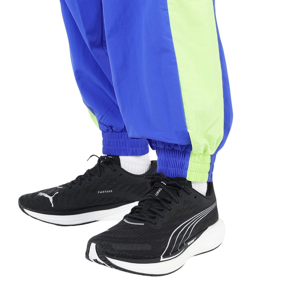 プーマ（PUMA）（メンズ）SUPER PUMA ウーブンパンツ 674799 92 LGRN