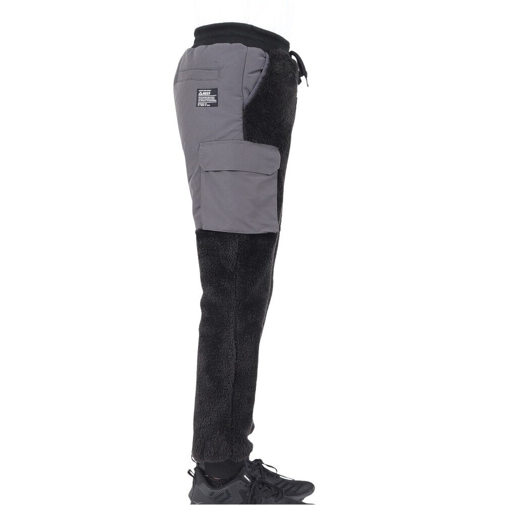 リーフ（REEF）（メンズ）シェルパフリースロングパンツ RFPTM2305-C.GRY