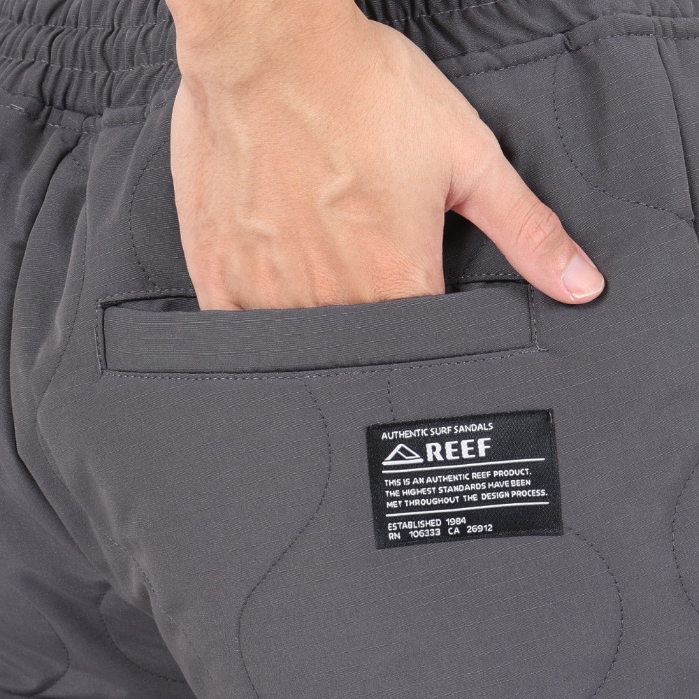 リーフ（REEF）（メンズ）PUFF LONG PANTS 中綿パンツ RFPTM2306-C.GRY