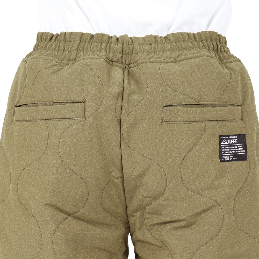 リーフ（REEF）（メンズ）PUFF LONG PANTS 中綿パンツ RFPTM2306-OLV